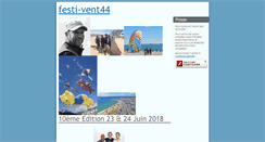 Desktop Screenshot of festi-vent44.com
